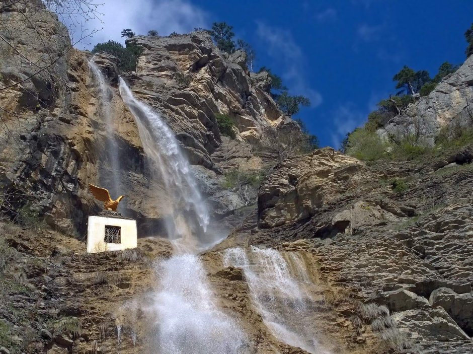 Водопад Учан-Су в Ялте