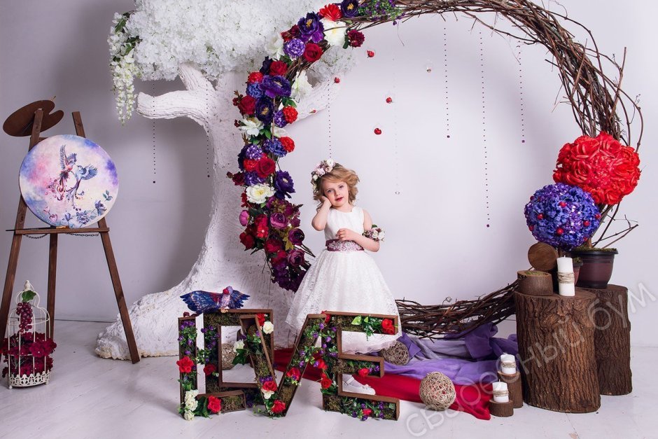 Новогодние декорации для фотосессии