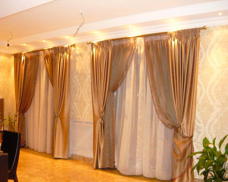 Шторы с кантом