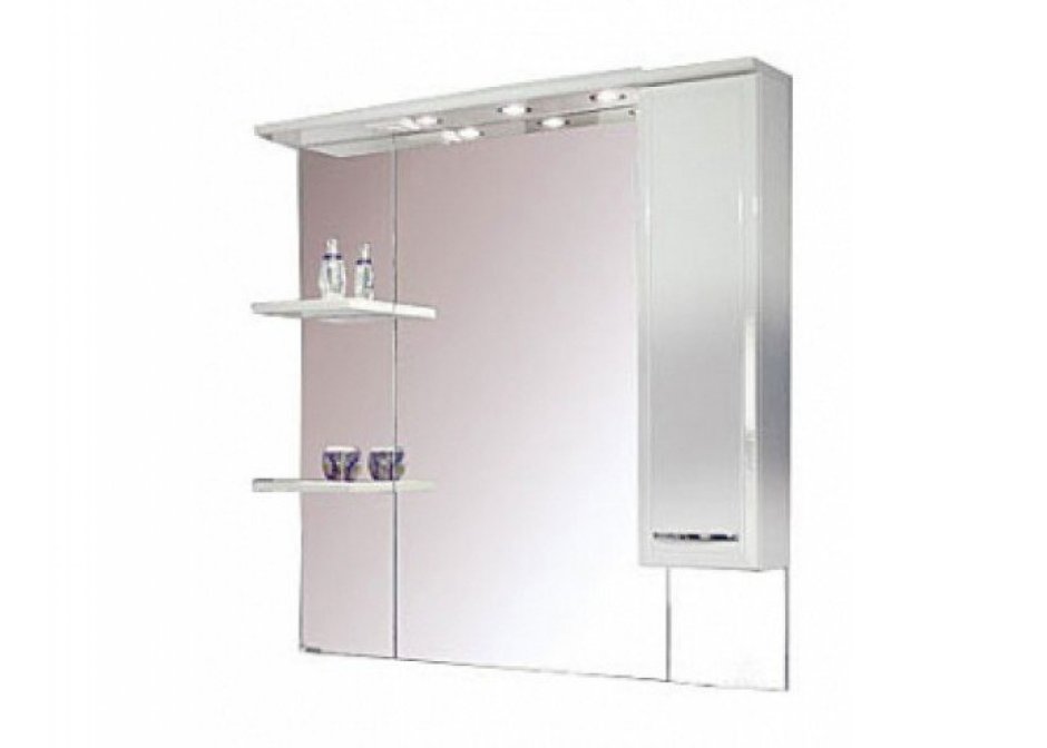 Зеркальный шкаф Эмили 80 Акватон