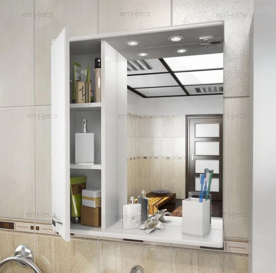 Зеркало-шкаф Акватон Эмили 105