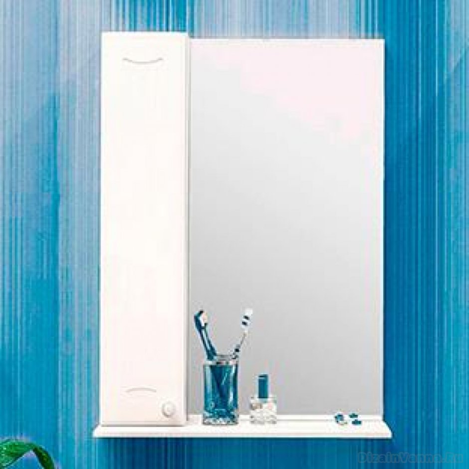 Шкаф зеркальный подвесной «Венто» 60x70 см