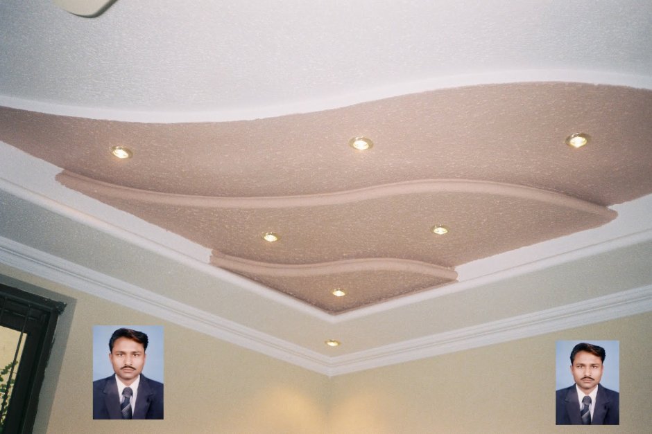 Фигурные потолки из гипсокартона