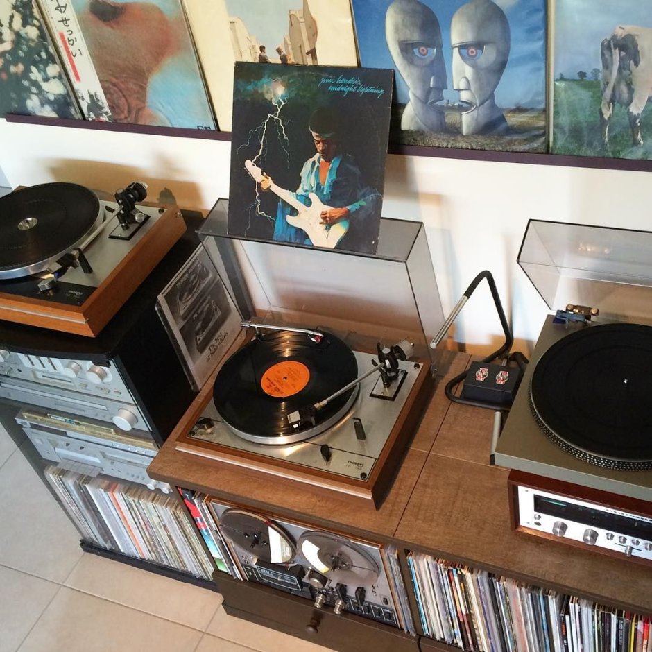 Коллекция виниловых пластинок