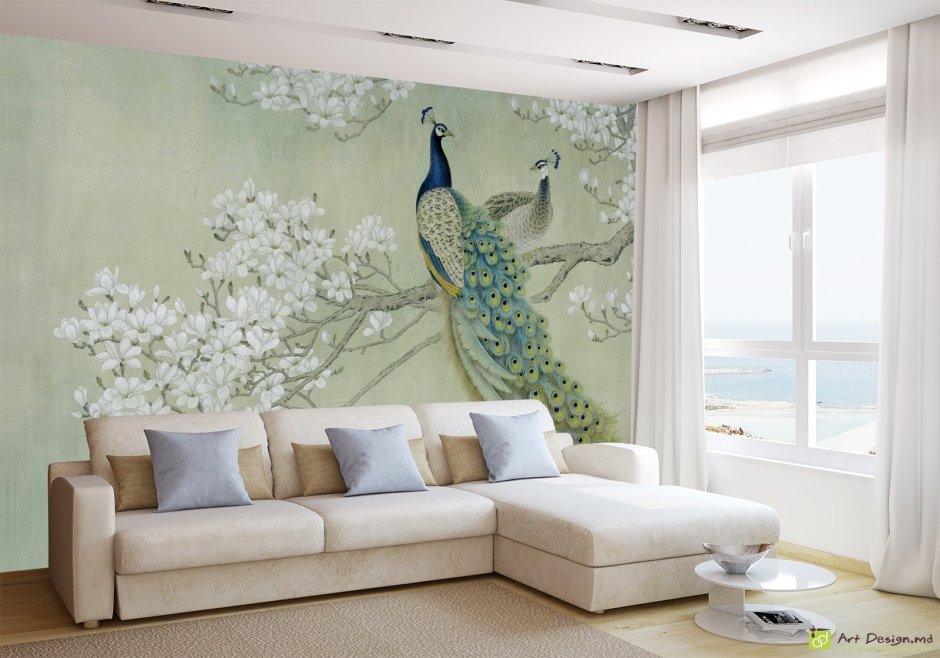 Фреска птицы