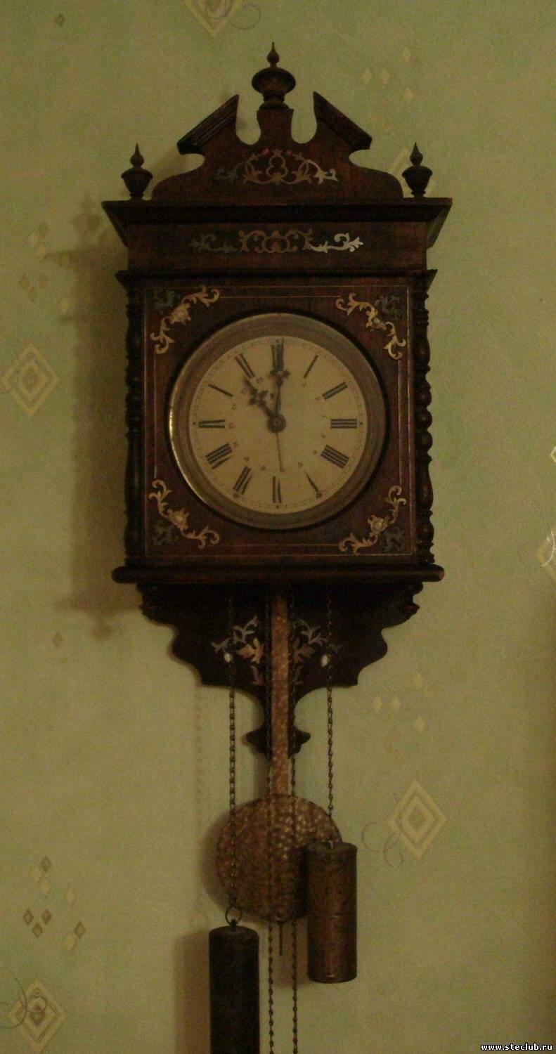 Часы ходики 19 века