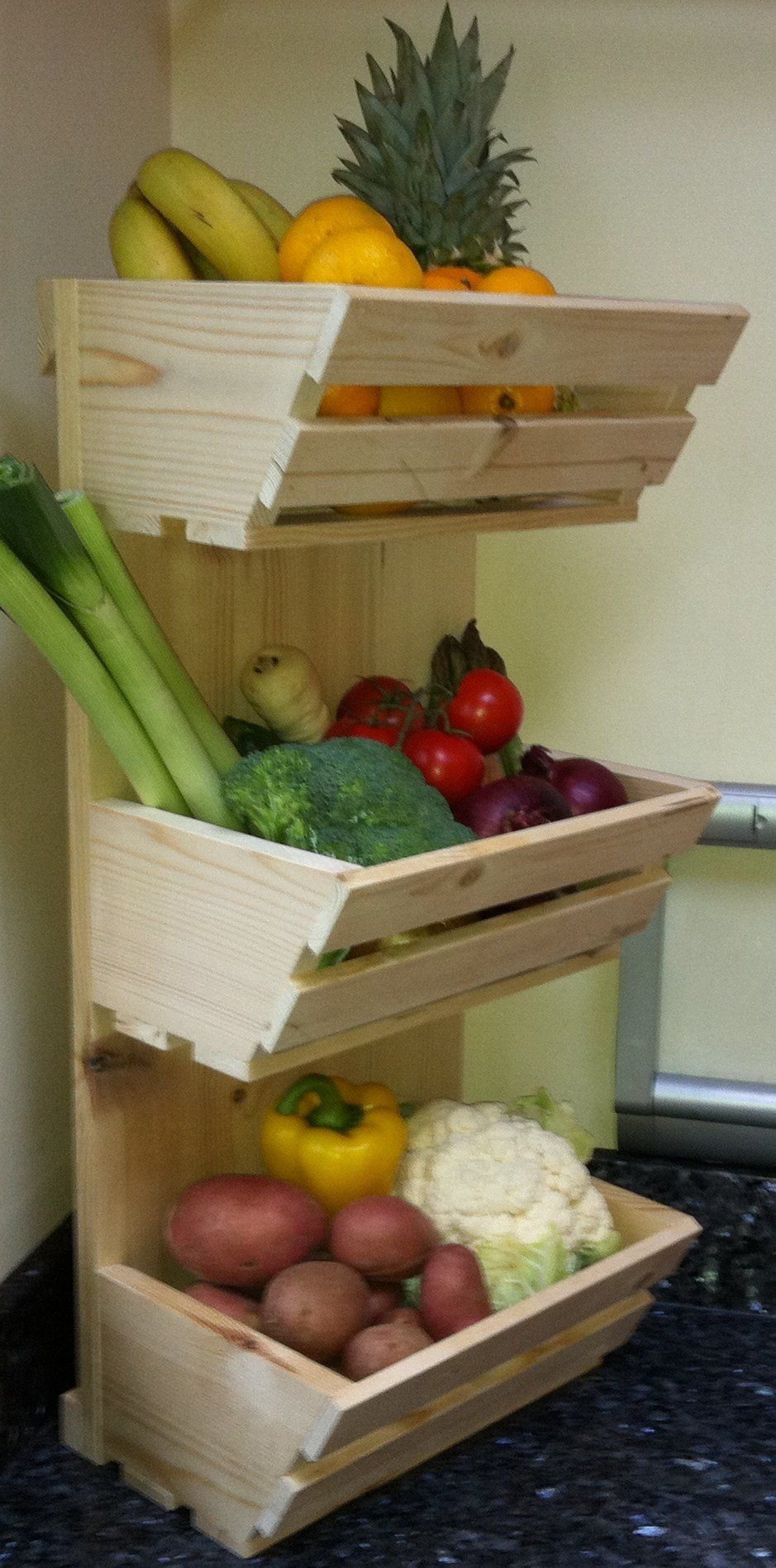 Полочки для хранения овощей