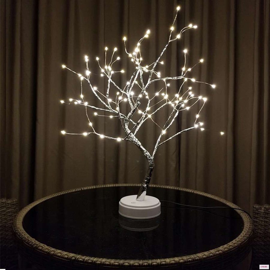Светильник светодиодный настольный в виде дерева