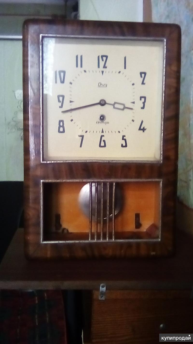 Часы янтарь 1960