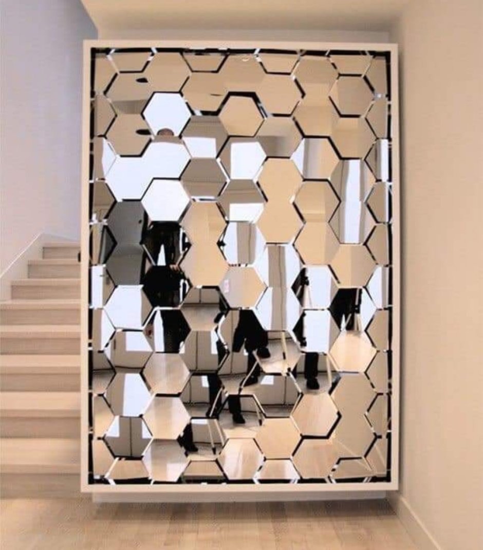 Мозаика из зеркала на стену