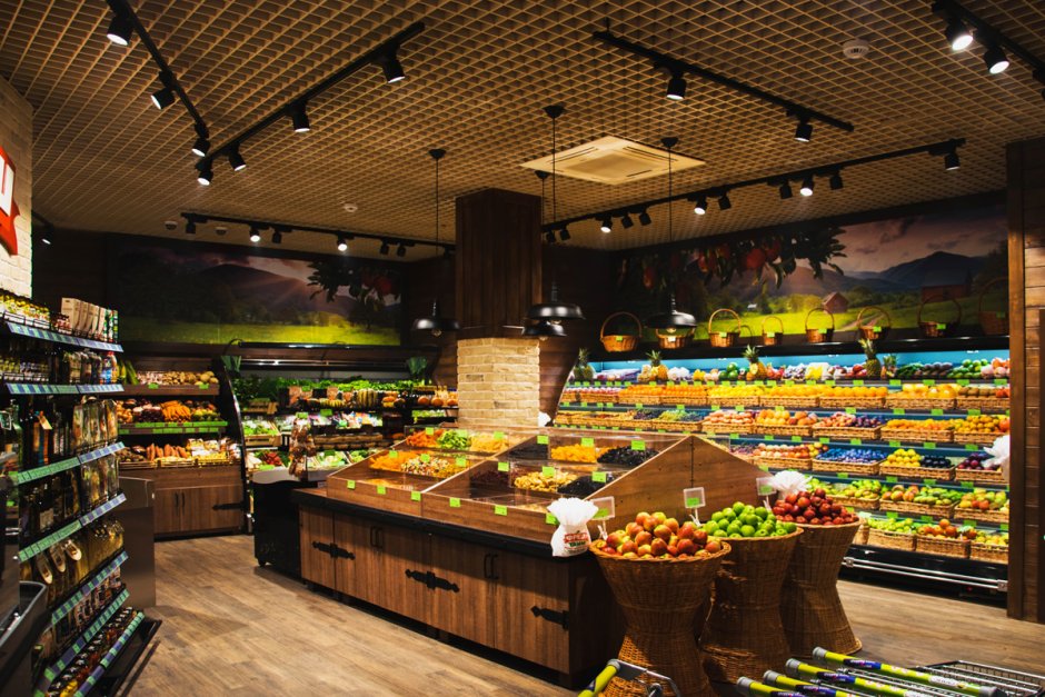 Магазин овощей и фруктов