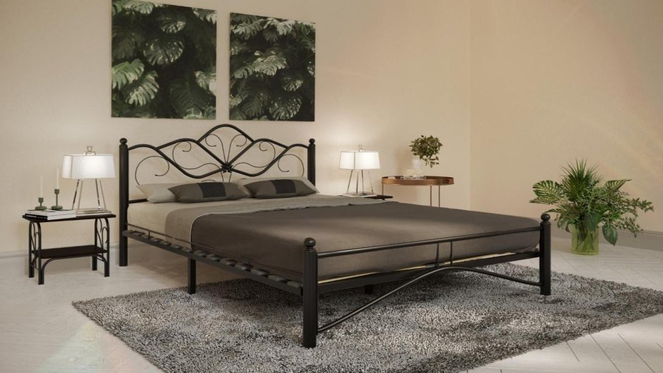 Кованная кровать Аскона