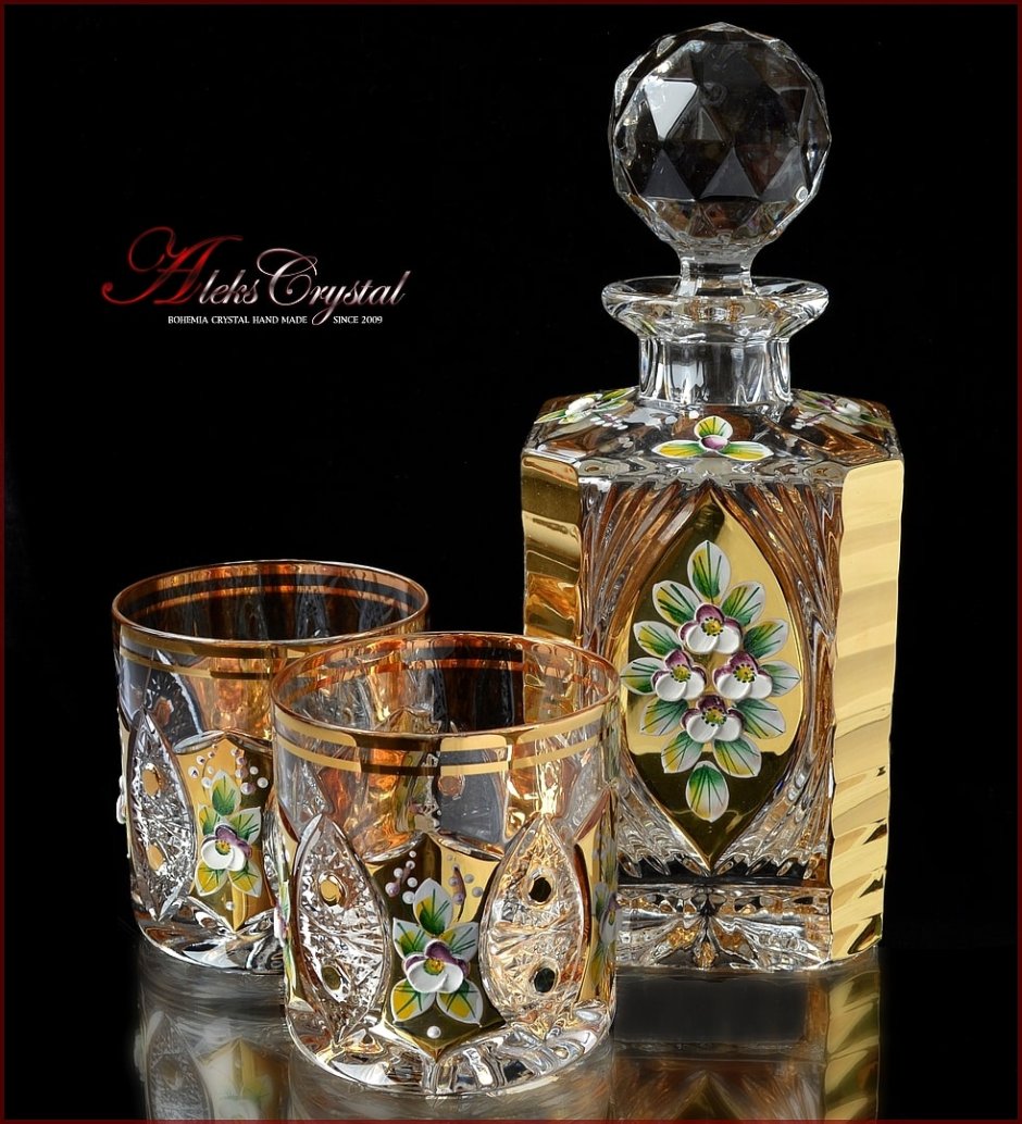 Богемия Кристалл графин со стаканами