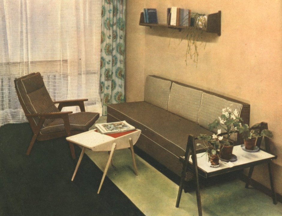 Советская мебель 60-х годов