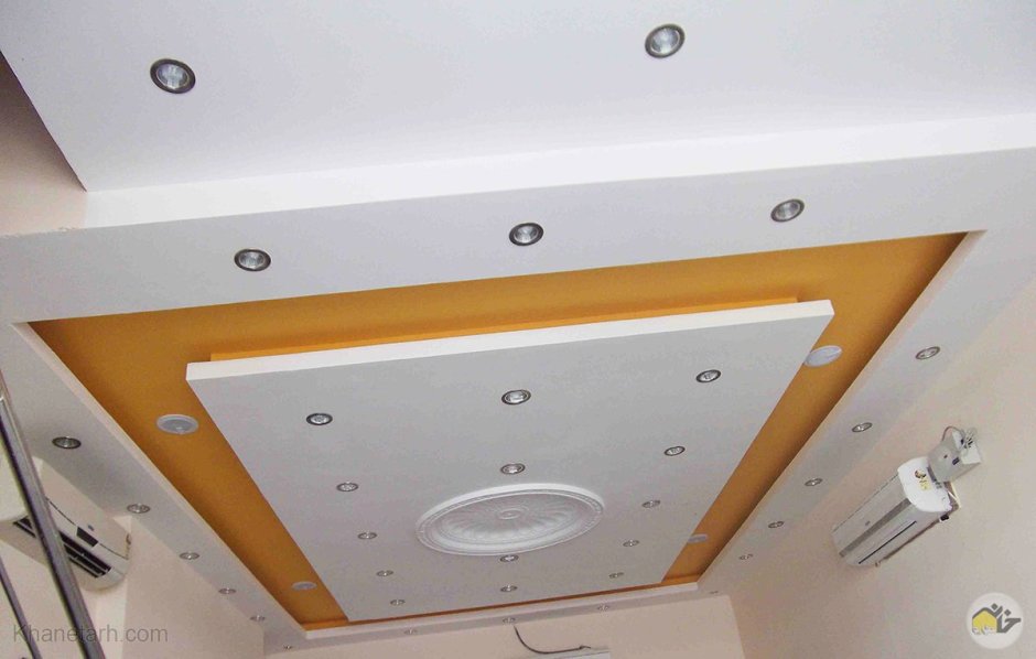 Гипсокартонные фигурные потолки для кухни