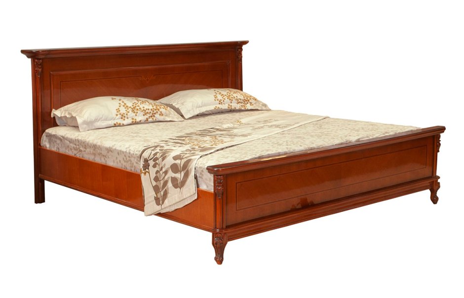 Кровать двуспальная из массива дерева 160х200