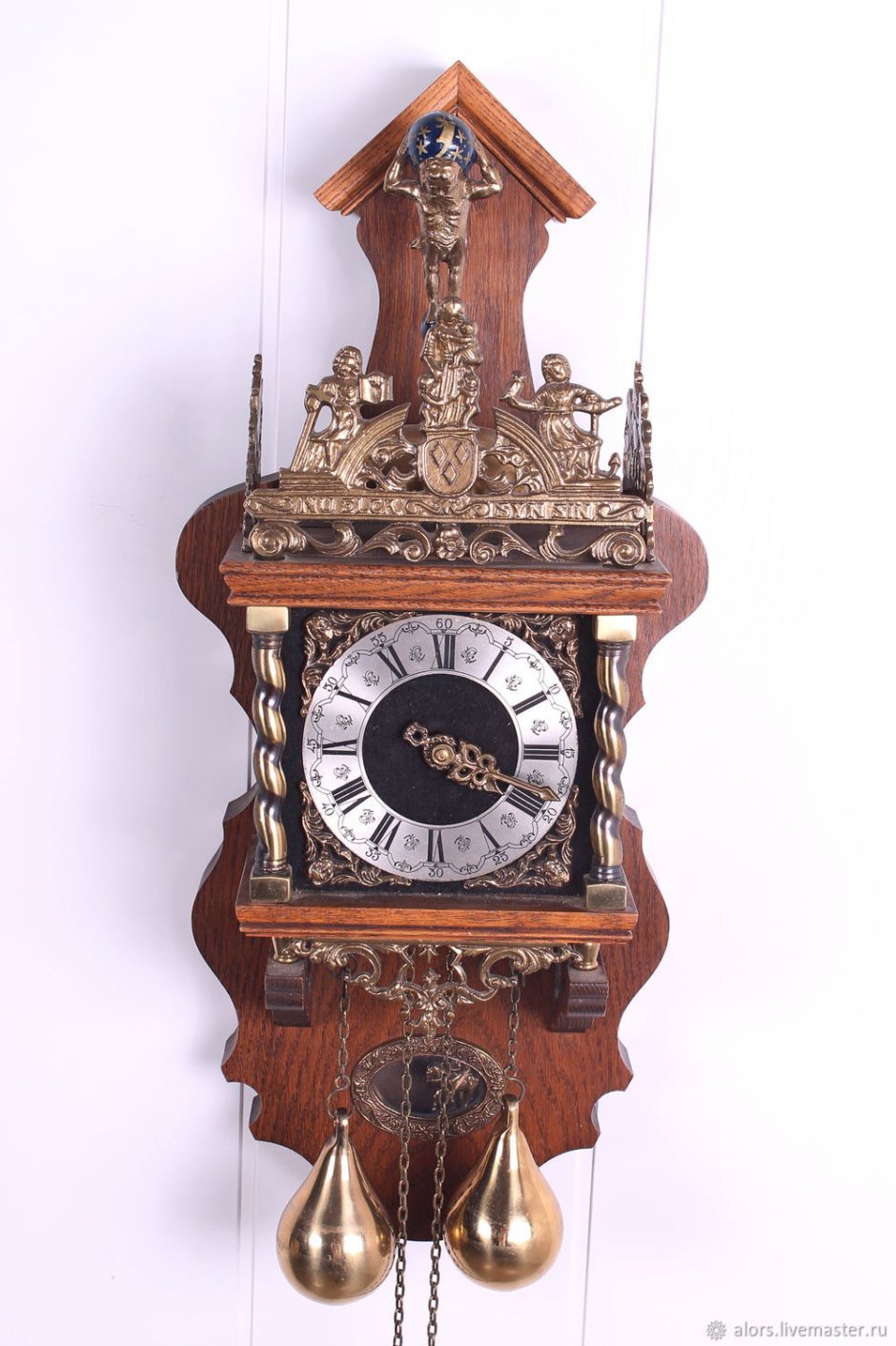 Часы Николай Линденъ настенные с гирями