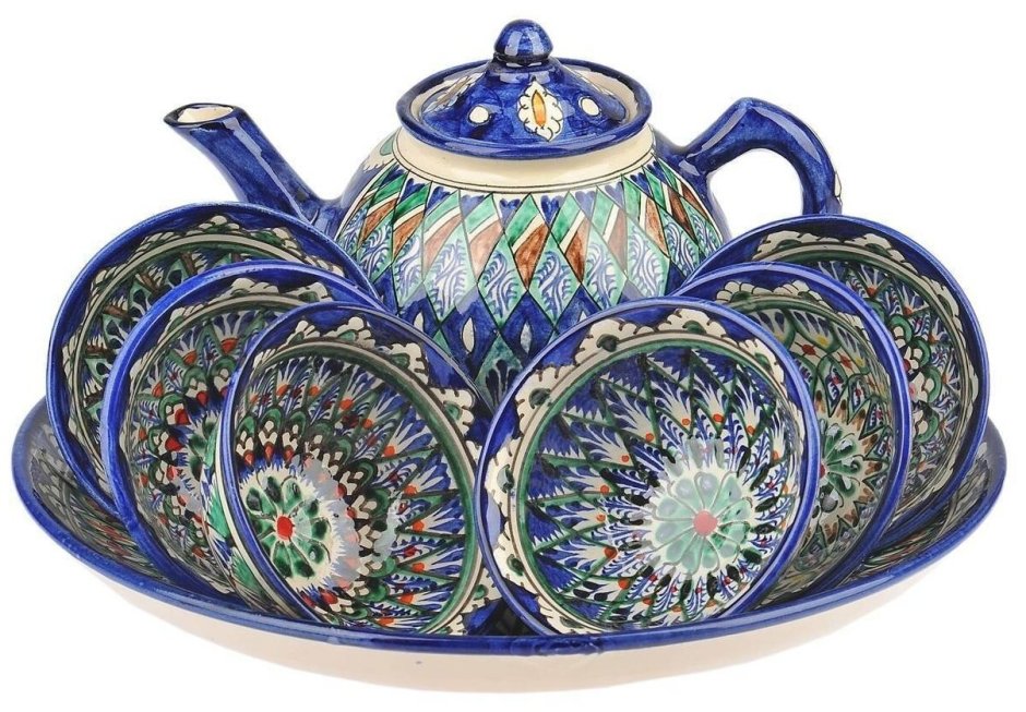 Чайный сервиз Риштанская керамика