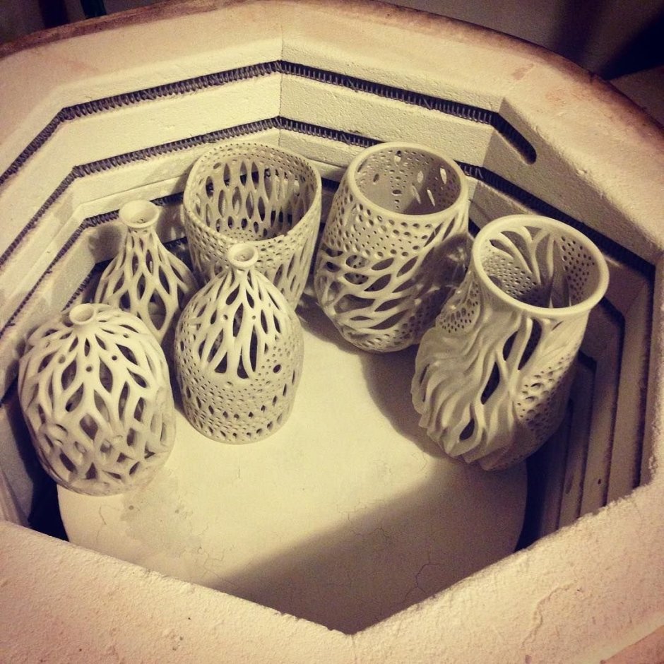 Резная керамика из глины