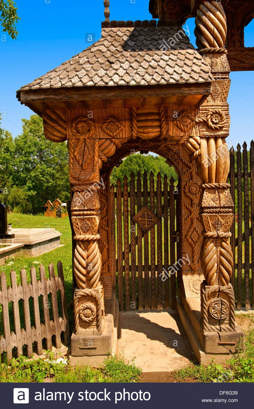 Марамуреш деревянные ворота
