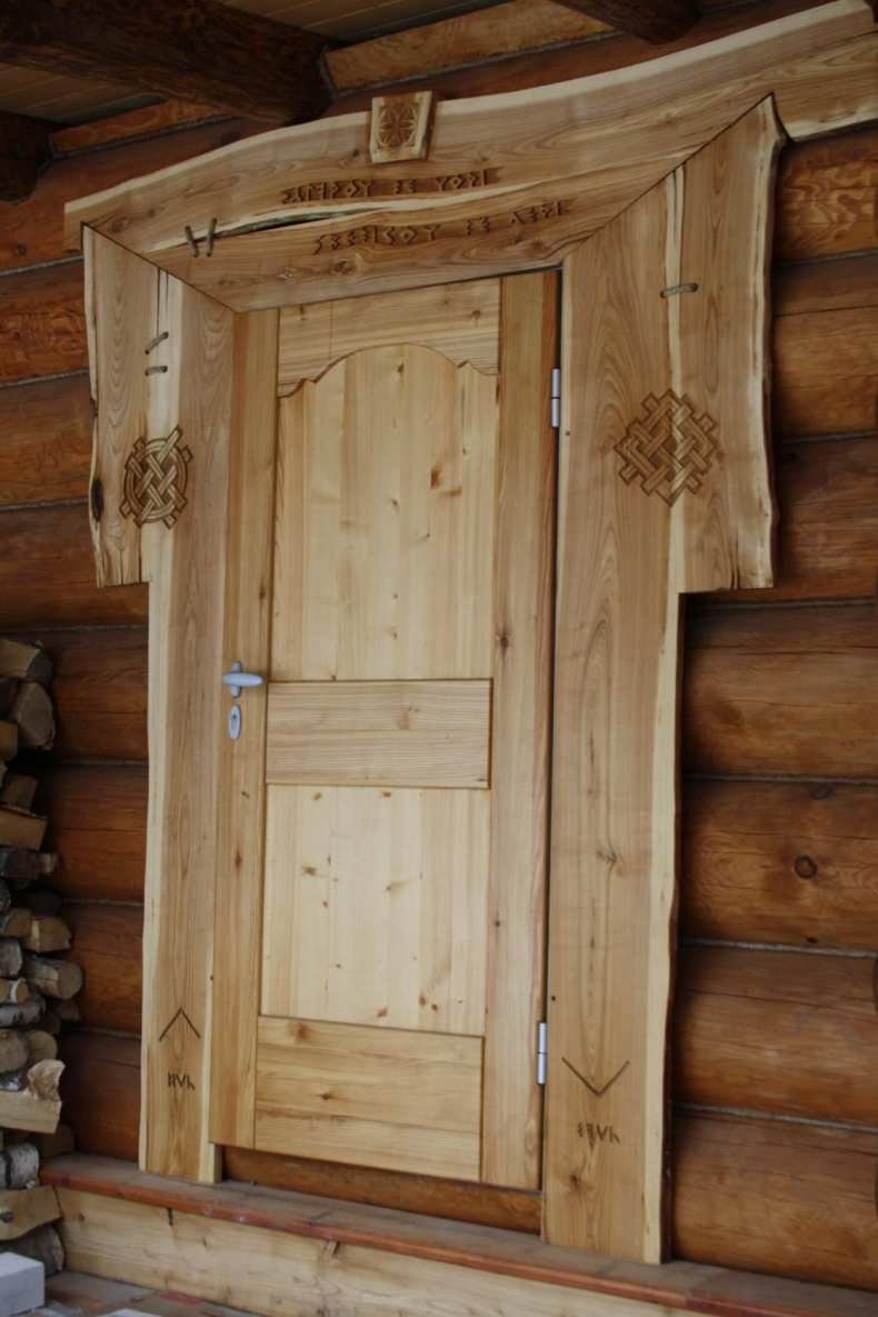 Наличник дверной деревянный
