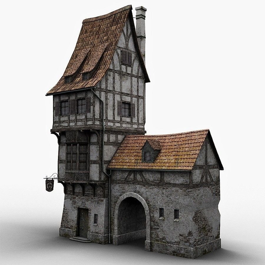 Средневековый дом
