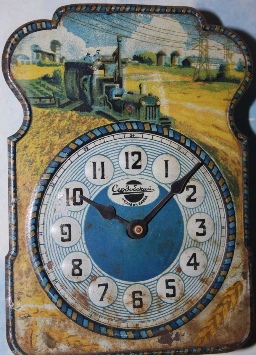 Часы ходики 1950
