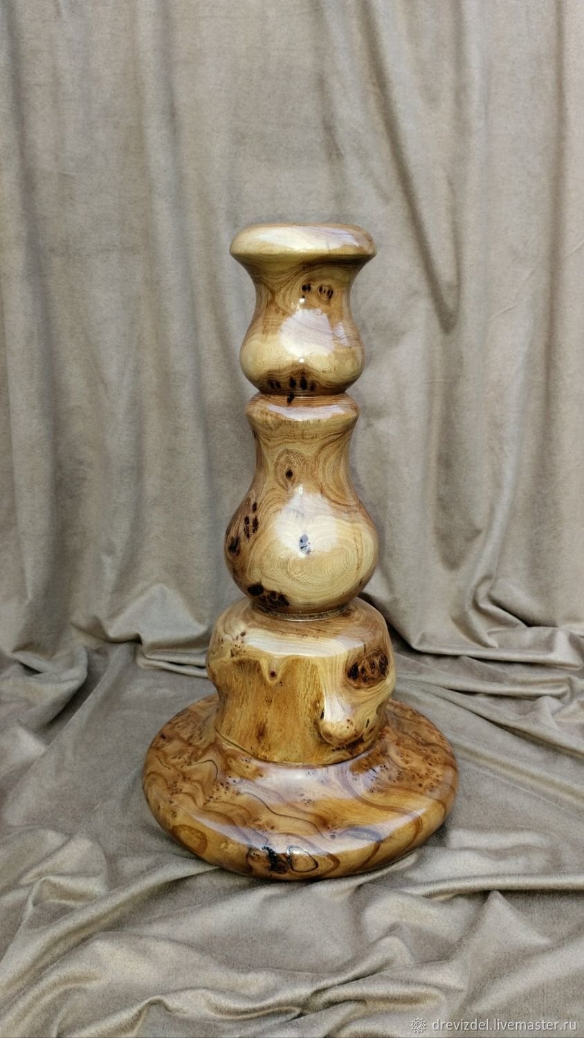 Эксклюзивные вазы и чаши из капа дерева
