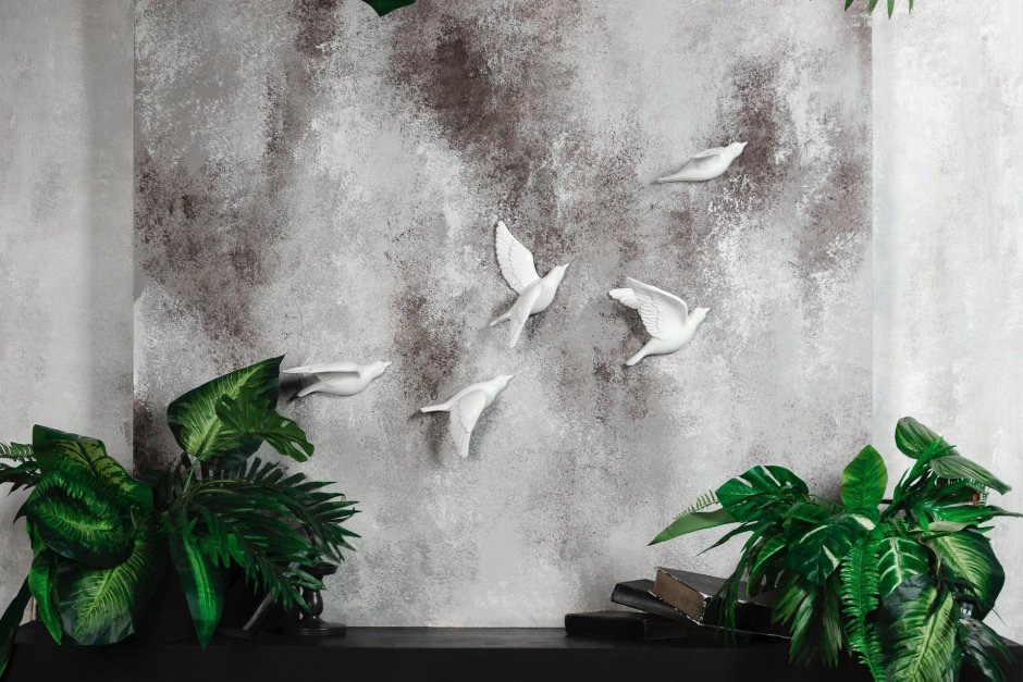 Птицы на стену декор