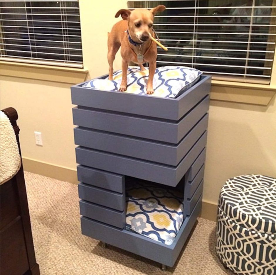 Будка для маленькой собаки в квартиру