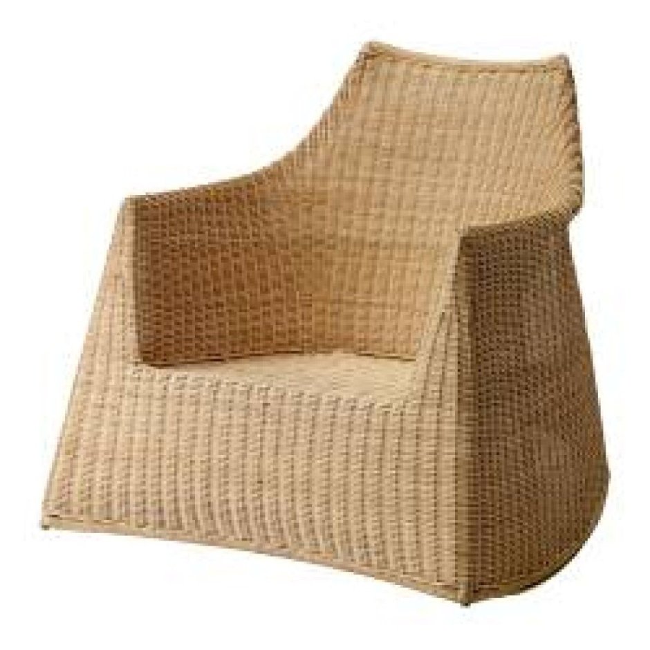 Кресло качалка икеа плетеное