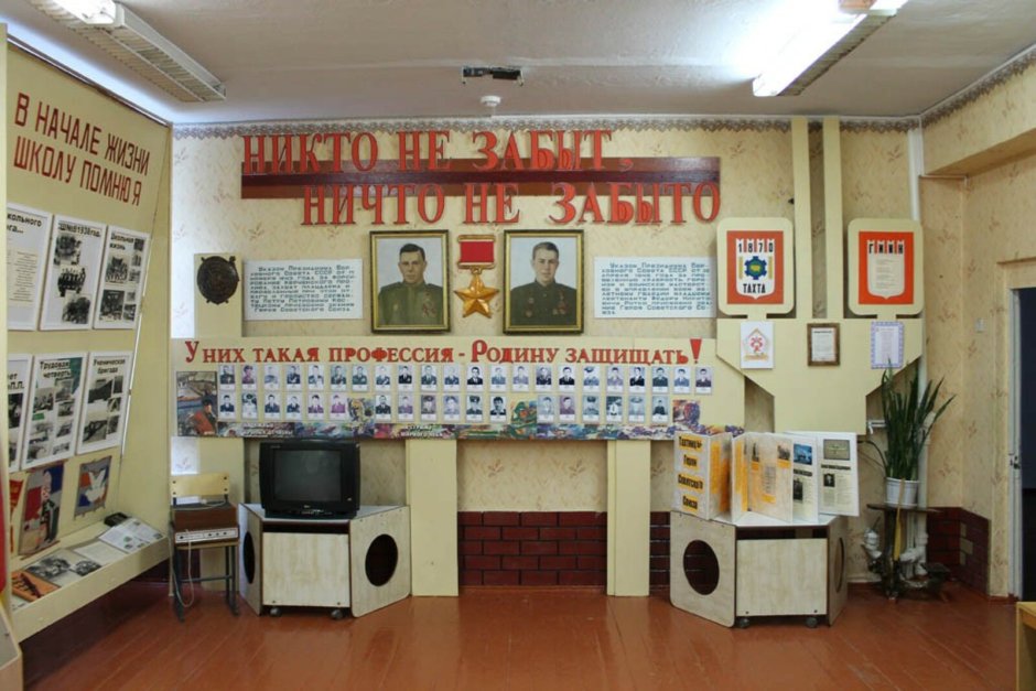 Зал Пионерской славы школьный музей