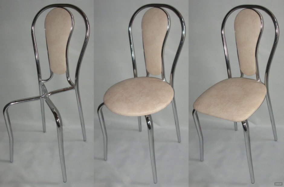 Металлические гнутые стулья