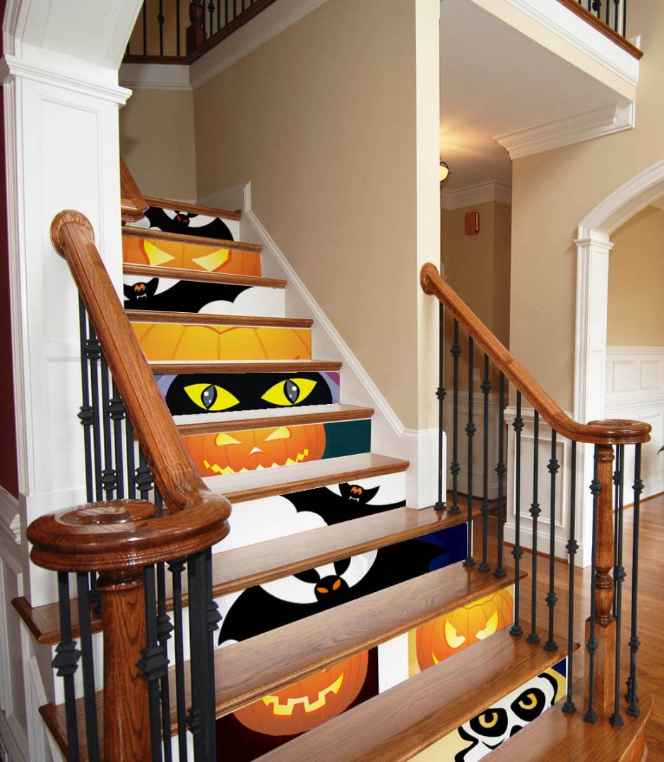 Декор для лестницы в доме