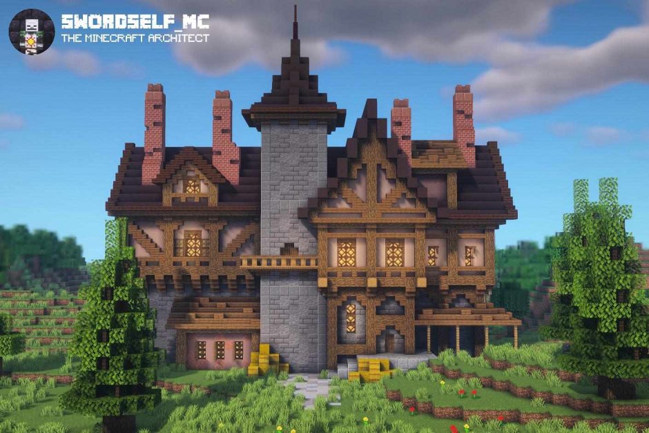 Minecraft Medieval Mansion