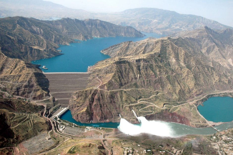 Нурекская ГЭС Таджикистан