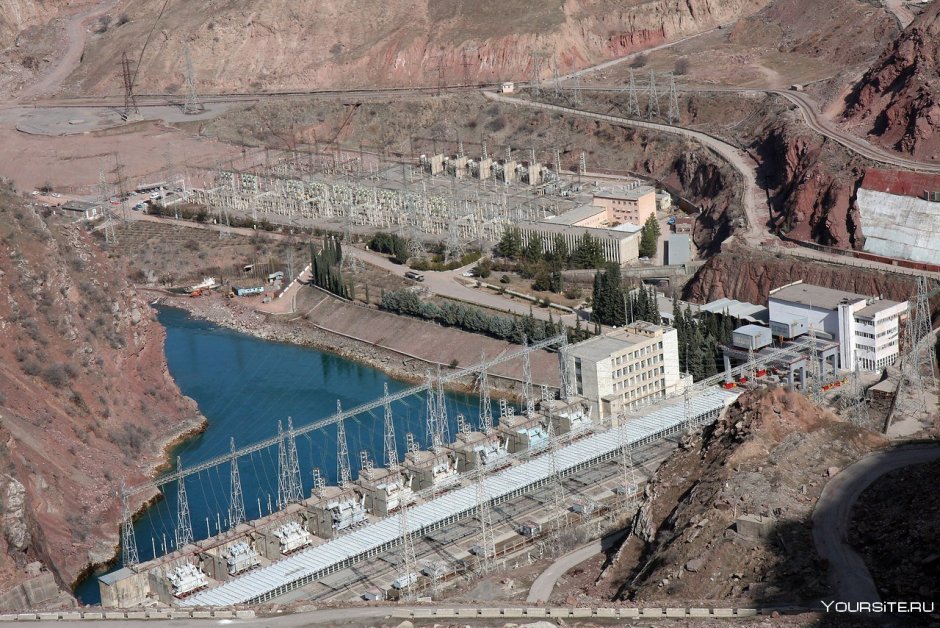 Рогунский ГЭС В Таджикистане
