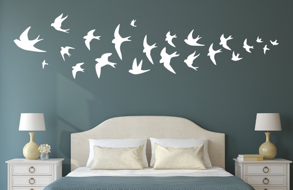 Декоративные птички на стену