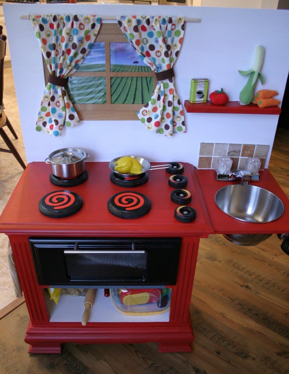 Детская кухня DIY