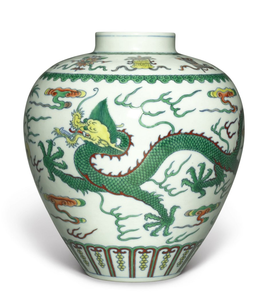 Китайский фарфор с драконами