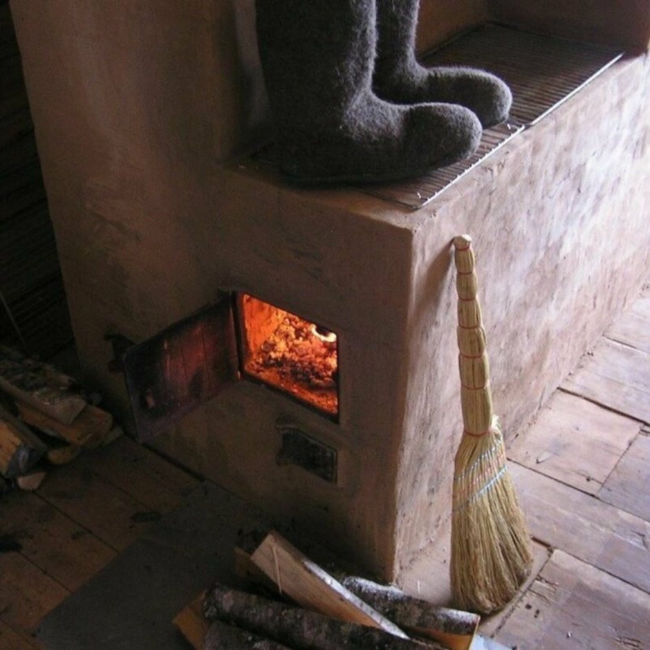 Деревенская печь